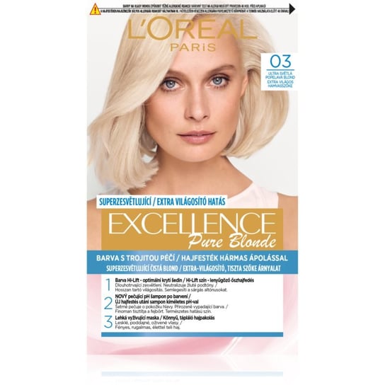 Farba do włosów dla kobiet Excellence Creme Triple Protection<br /> Marki L'Oréal Paris L'Oreal Paris