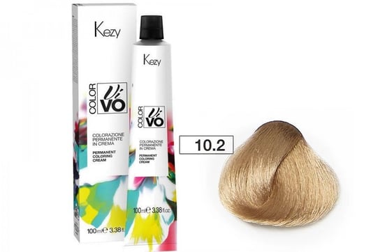 Farba do włosów Kezy Color Vivo 100 ml   10.2 beżowy bardzo bardzo jasny blond KEZY