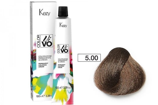 Farba do włosów Kezy Color Vivo 100 ml   5.00 jasny brąz KEZY