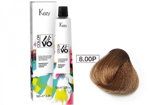 Farba do włosów Kezy Color Vivo 100 ml   8.00p jasny blond plus KEZY