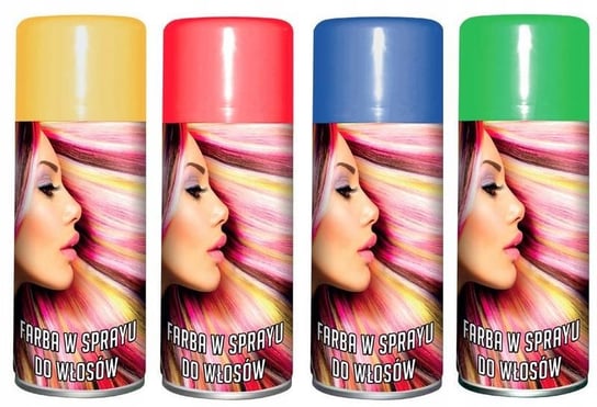 Farba Do Włosów W Sprayu 1 Sztuka Mix Kolor Aliga ALIGA
