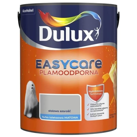 Farba EasyCare Stalowa Szarość 5L Dulux Dulux