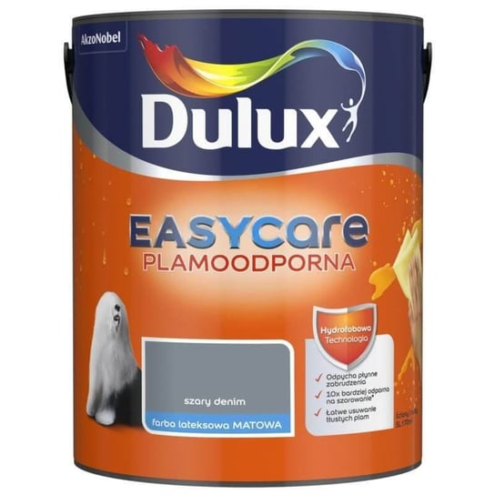 Farba EasyCare Szary Denim 5L Dulux Dulux