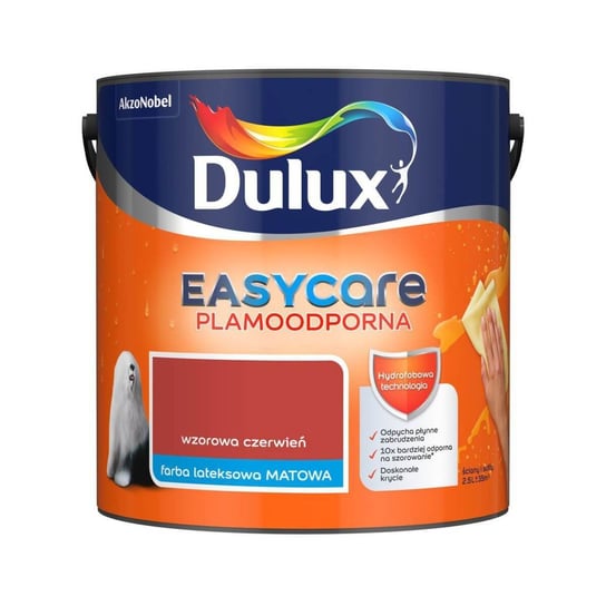 Farba EasyCare Wzorowa Czerwień 2.5L Dulux Dulux