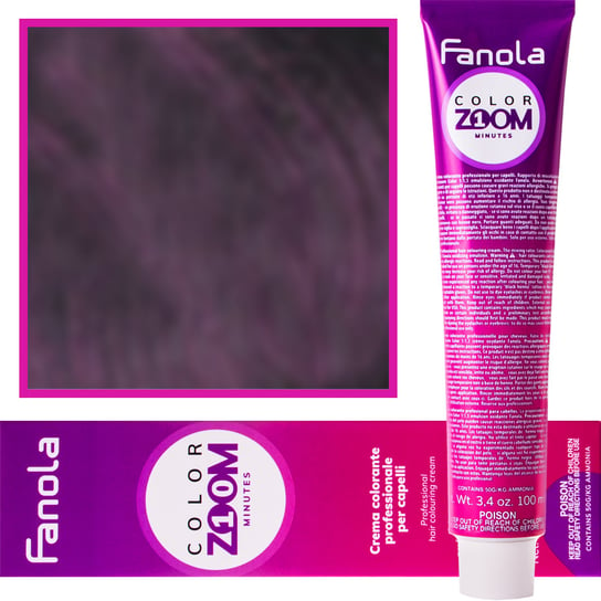 Farba Fanola Color Zoom Jasny kasztanowy fiolet Fanola