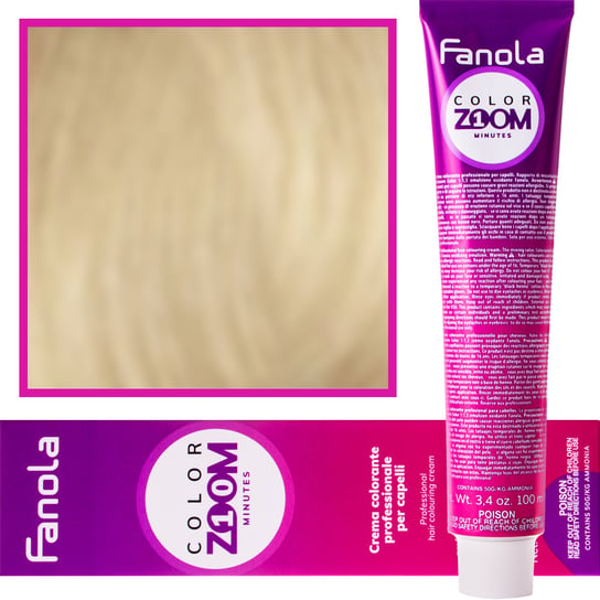 Farba Fanola Color Zoom Platynowy blond 100 ml Fanola