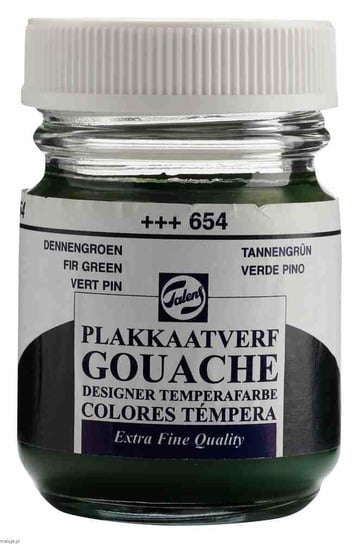 Farba Gouache Słoik 50Ml 654 Fir Green Royal Talens