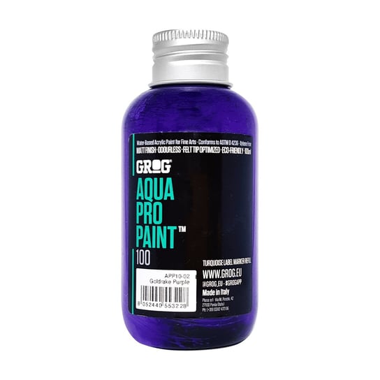 Farba Grog Aqua Paint Pro - 100 ml - goldrake purple Inna marka