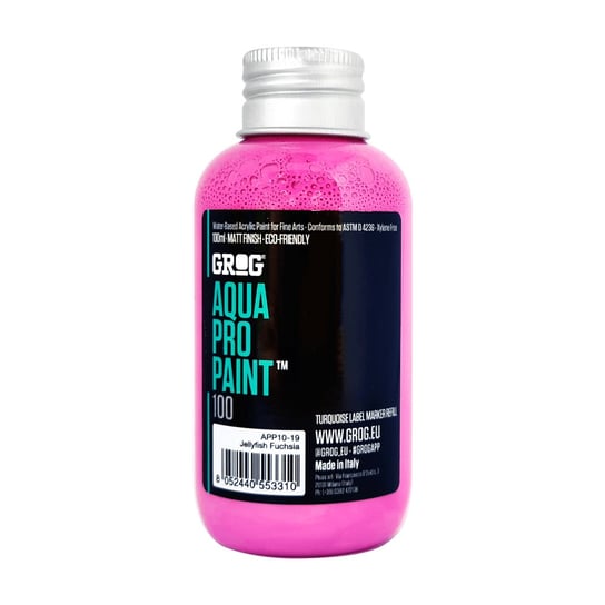 Farba Grog Aqua Pro Paint - 100 ml - jellyfish fuchsia Inna marka