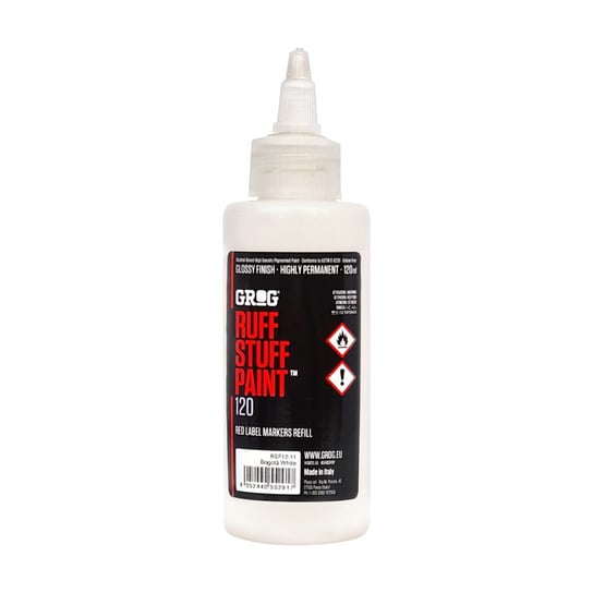 Farba Grog Ruff Stuff Paint - 120 ml - bogota white Inna marka