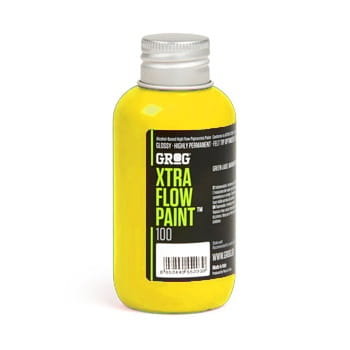 Farba Grog Xtra Flow Paint 100 ml - flash yellow Inna marka