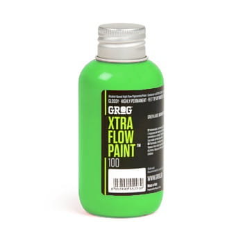 Farba Grog Xtra Flow Paint 100 ml - neon green Inna marka