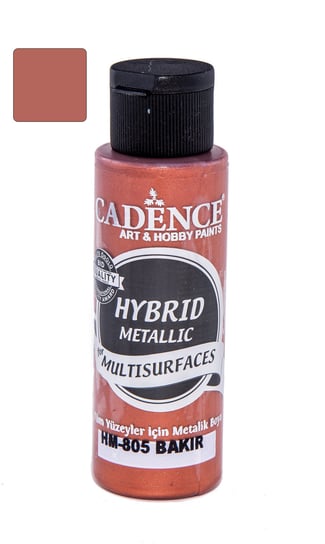 Farba hybrydowa metalik 70 ml, miedź Cadence