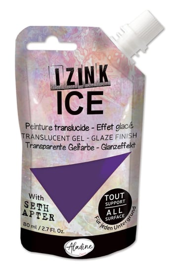 Farba Izink ICE Fioletowa 80 ml Aladine