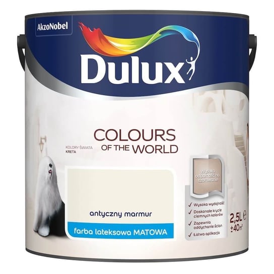 Farba Kolory Świata Antyczny Marmur 2.5L Dulux Dulux