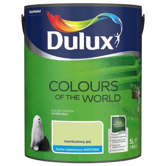 Farba Kolory Świata Bambusowy Gaj 5L Dulux Dulux
