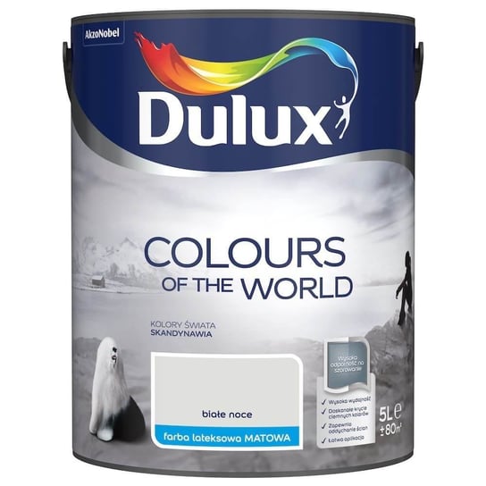 Farba Kolory Świata Białe Noce 5L Dulux Dulux