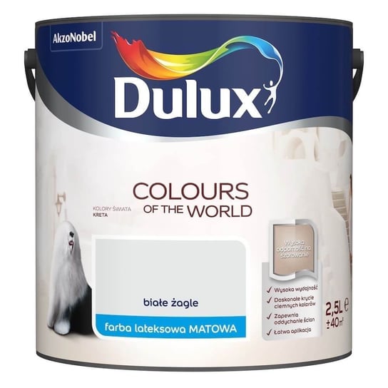 Farba Kolory Świata Białe Żagle 2.5L Dulux Dulux
