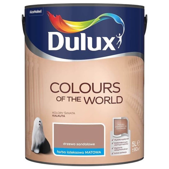 Farba Kolory Świata Drzewo Sandałowe 5L Dulux Dulux