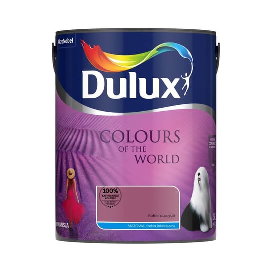 Farba Kolory Świata Fiołek Alpejski 5L Dulux Dulux