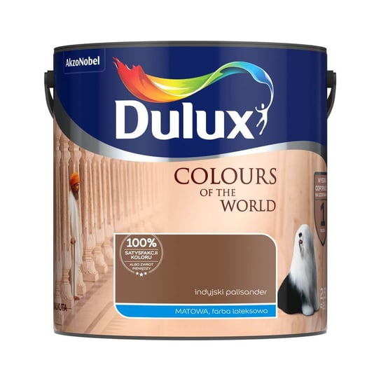 Farba Kolory Świata Indyjski Palisander 2.5L Dulux Dulux