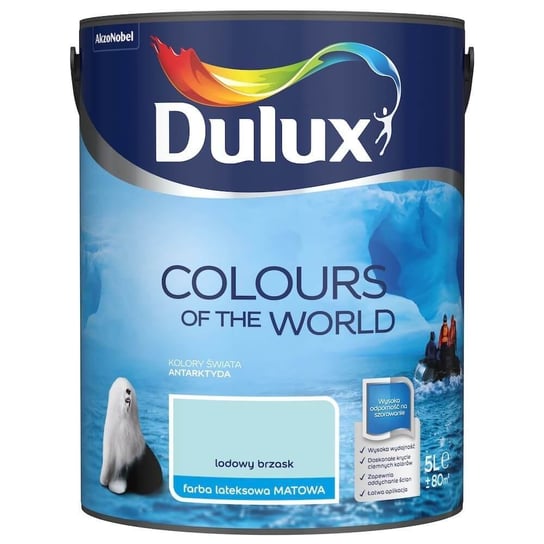 Farba Kolory Świata Lodowy Brzask 5L Dulux Dulux