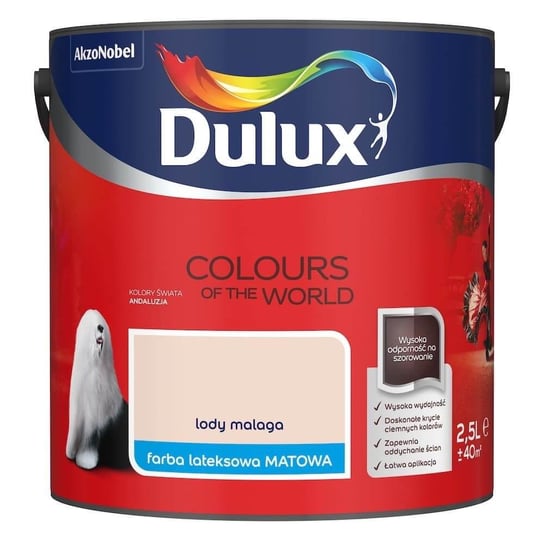 Farba Kolory Świata Lody Malaga 2.5L Dulux Dulux