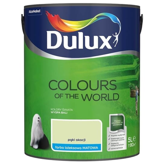 Farba Kolory Świata Pąki Akacji 5L Dulux Dulux
