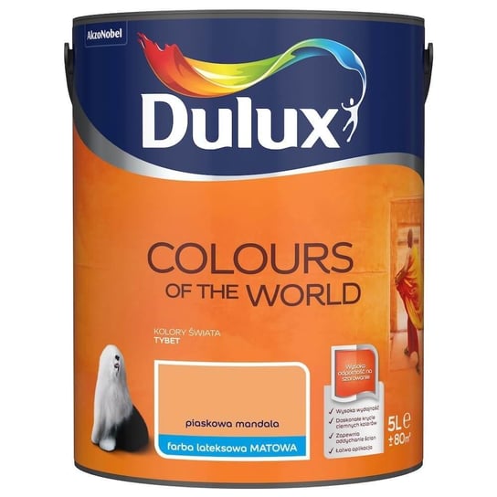 Farba Kolory Świata Piaskowa Mandala 5L Dulux Dulux