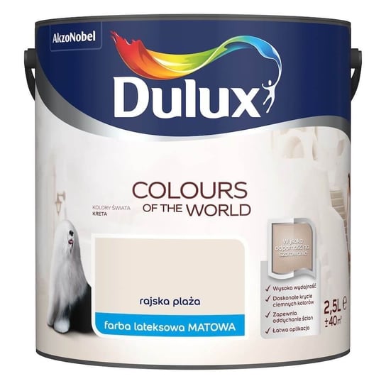 Farba Kolory Świata Rajska Plaża 2.5L  Dulux Dulux