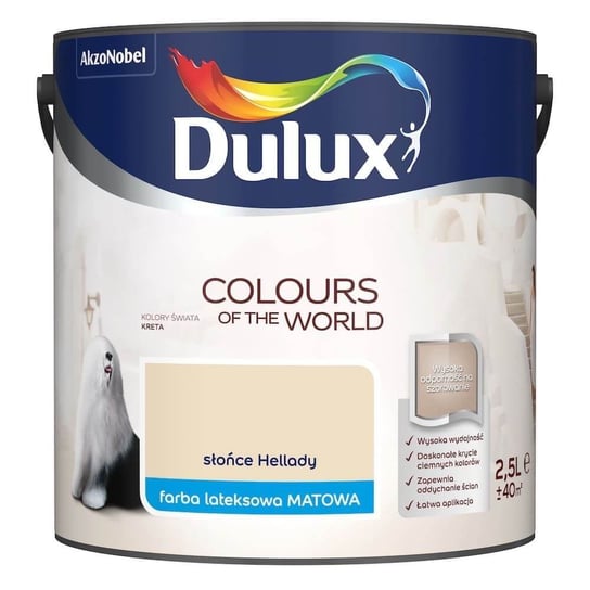 Farba Kolory Świata Słońce Hellady 2.5L  Dulux Dulux