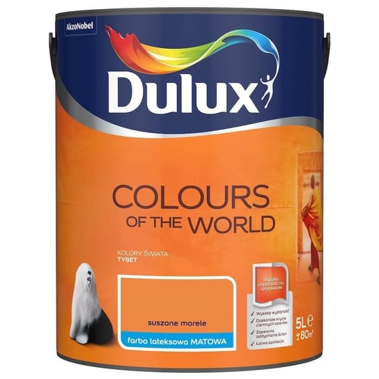 Farba Kolory Świata Suszone Morele 5L Dulux Dulux