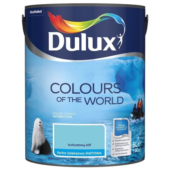 Farba Kolory Świata Turkusowy Klif 5L Dulux Dulux