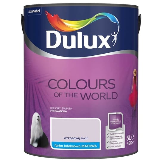 Farba Kolory Świata Wrzosowy Świt 5L Dulux Dulux