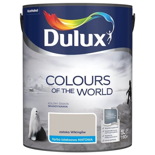 Farba Kolory Świata Zatoka Wikingów 5L Dulux Dulux