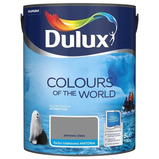 Farba Kolory Świata Zimowa Cisza 5L Dulux Dulux
