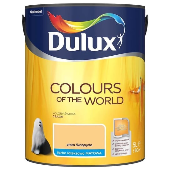 Farba Kolory Świata Złota Świątynia 5L Dulux Dulux
