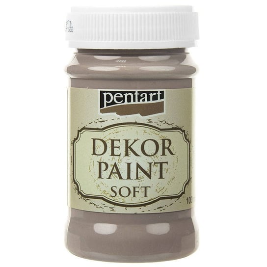 FARBA KREDOWA Dekor Paint czekolada milk-chocolate 100ml - Pentart Inna marka