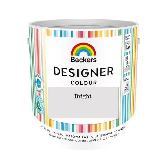 Farba Lateks Designer Colour Bright 2.5L Beckers Inna marka