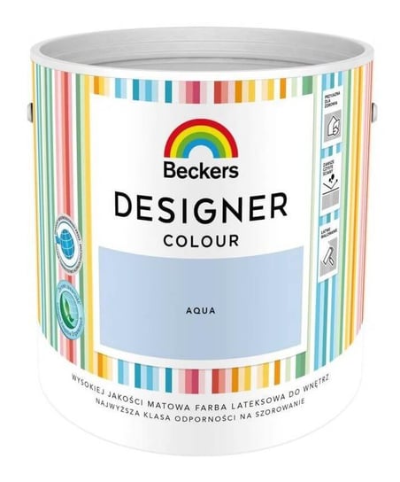 Farba Lateksowa Beckers Designer Colour Aqua 2,5L Beckers