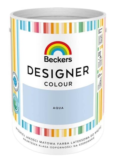 Farba Lateksowa Beckers Designer Colour Aqua 5L Beckers