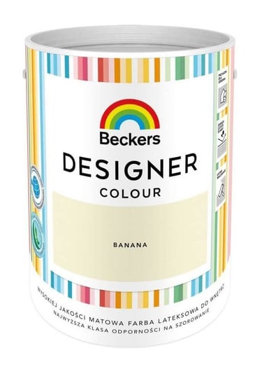 Farba Lateksowa Beckers Designer Colour Banana 5L Beckers