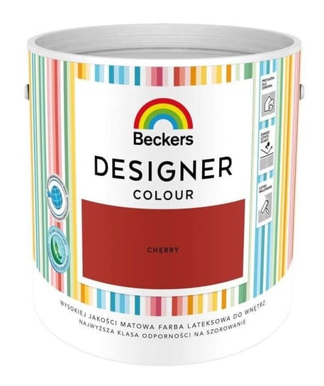 Farba Lateksowa Beckers Designer Colour Cherry 2,5L Beckers