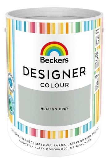 Farba Lateksowa Beckers Designer Colour Healing Grey 5L Beckers