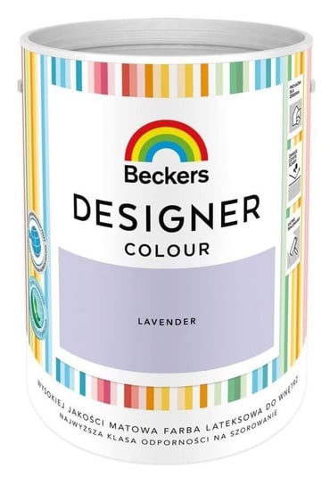 Farba Lateksowa Beckers Designer Colour Lavender 5L Beckers