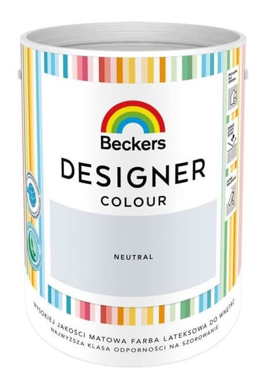 Farba Lateksowa Beckers Designer Colour Neutral 5L Beckers