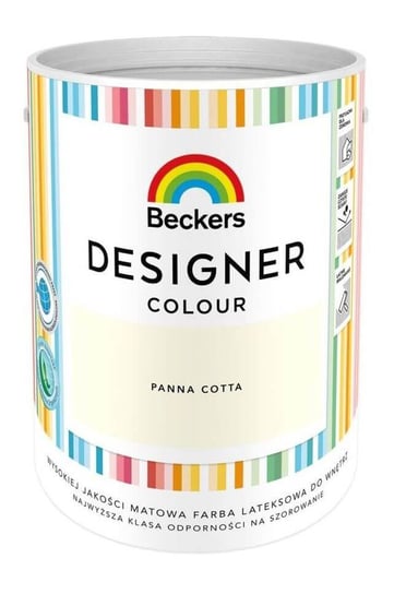 Farba Lateksowa Beckers Designer Colour Panna Cotta 5L Beckers