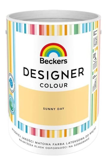 Farba Lateksowa Beckers Designer Colour Sunny Day 5L Beckers