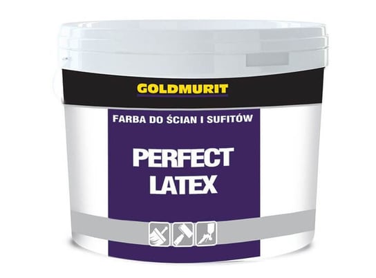 Farba Lateksowa Perfect Latex Biały B1 10L Goldmurit Goldmurit