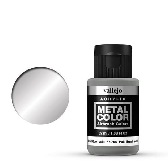 Farba, Metal Color Vallejo, Pale Burnt Metal 77.704, 32 ml Vallejo